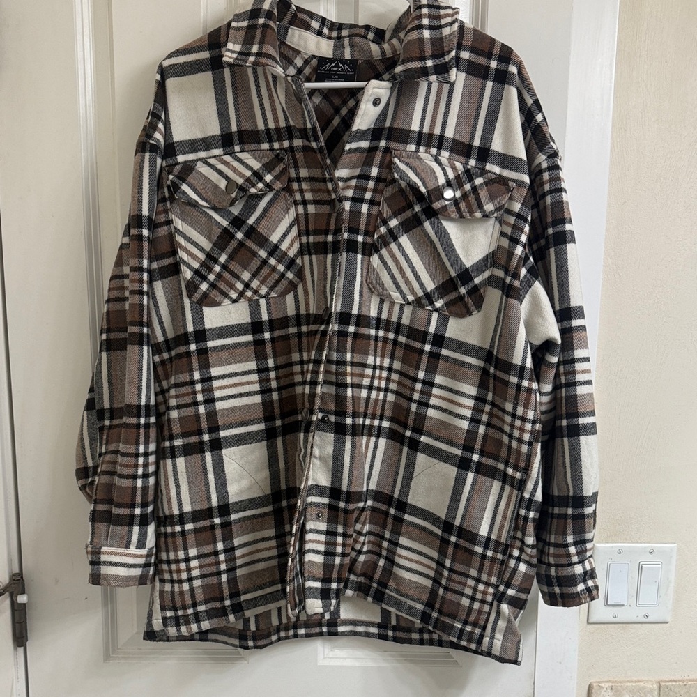 Cozy Plaid Flannel Shacket